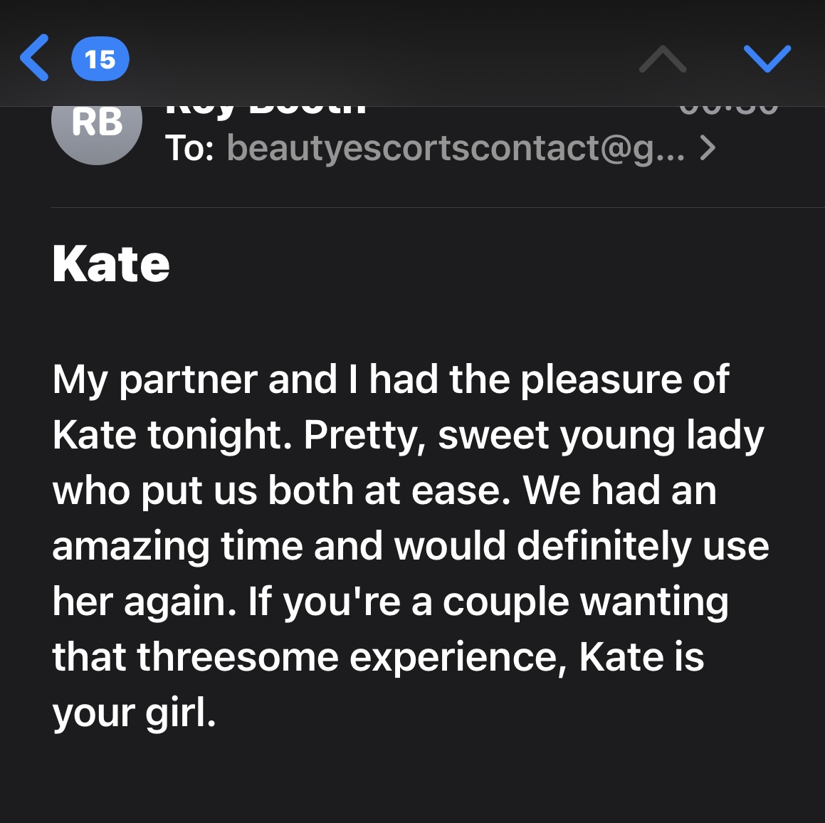 Kate feedback couple 